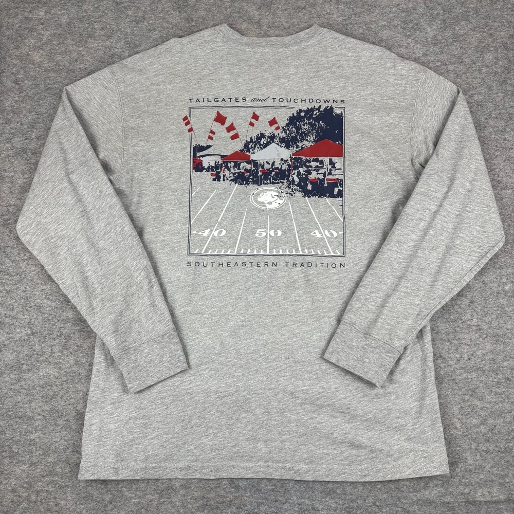 Southern Proper Pocket Tee T-Shirt Southeastern Tradition Football Mens Medium M